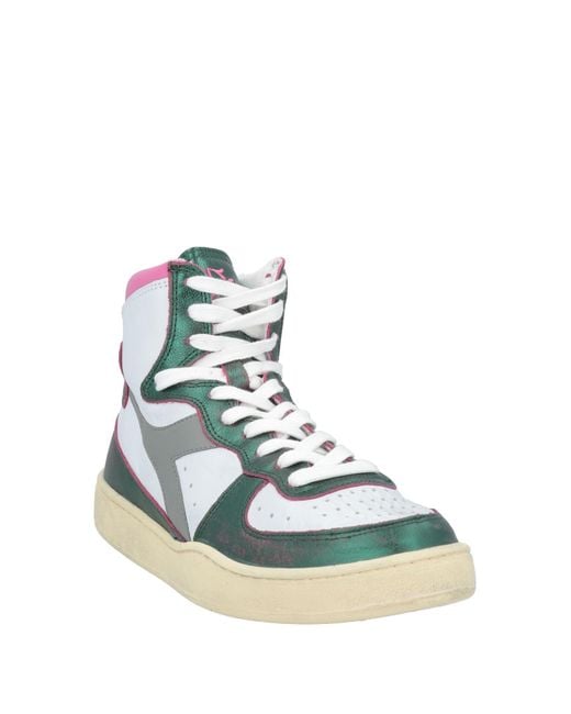 Diadora Green Trainers for men