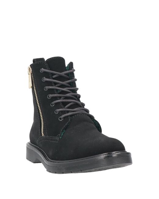 Armani Exchange Black Ankle Boots