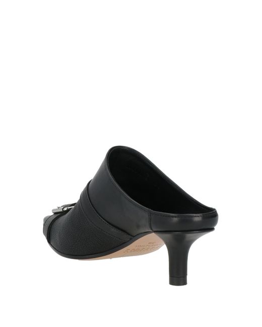 Mules & Sabots MM6 by Maison Martin Margiela en coloris Black