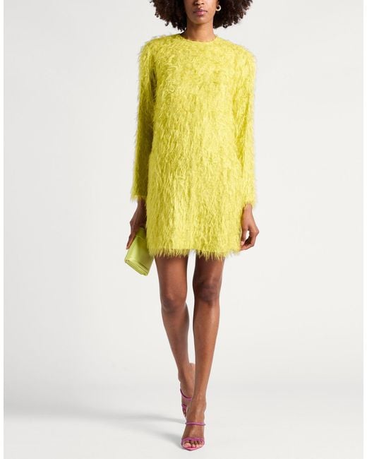 Alysi Yellow Mini Dress