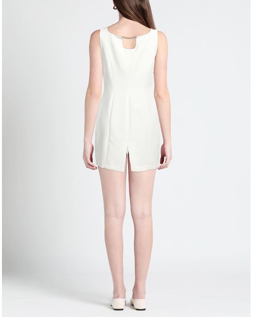 Cristinaeffe White Mini Dress