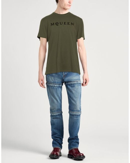 McQueen Green T-Shirts for men