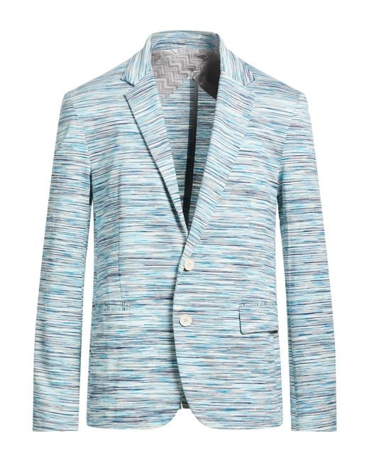 Missoni Blue Blazers for men