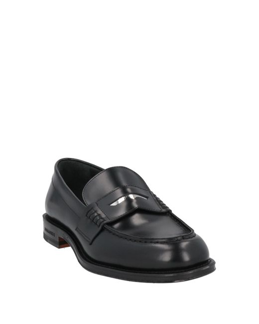 DSquared² Black Loafer for men