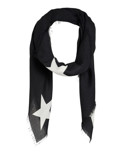 Givenchy Black Scarf Modal, Cashmere for men