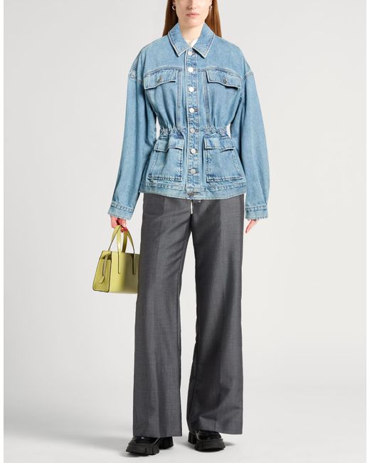 Rag & Bone Blue Denim Outerwear Cotton