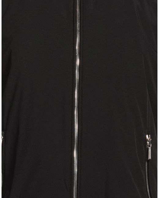 Moorer Black Jacket Polyamide, Polyurethane for men