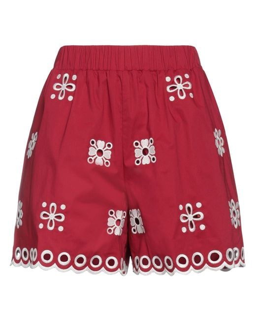 RED Valentino Red Shorts & Bermuda Shorts