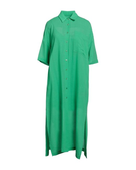 FEDERICA TOSI Green Midi Dress