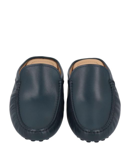 Tod's Blue Midnight Mules & Clogs Leather for men