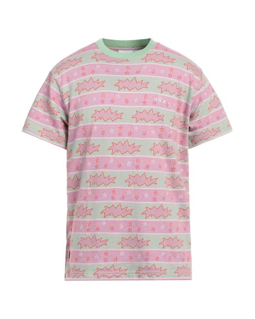 Obey Pink T-shirt for men