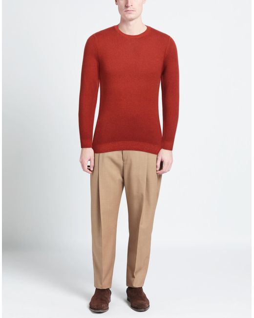 Malo Red Sweater for men