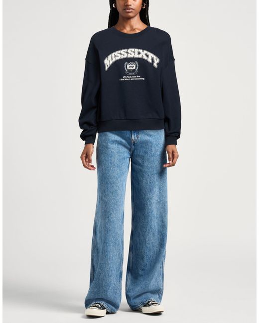 Miss Sixty Blue Sweatshirt