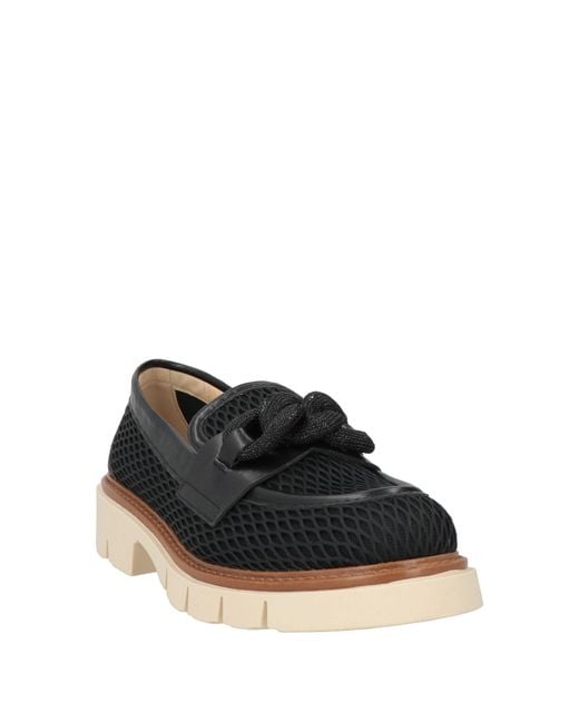 Nila & Nila Black Loafers