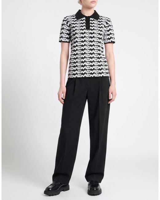 Polo MSGM de color Black