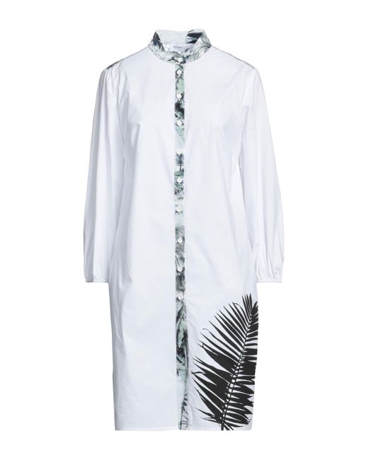 Pianurastudio White Midi Dress