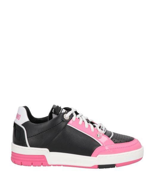 Sneakers di Moschino in Pink