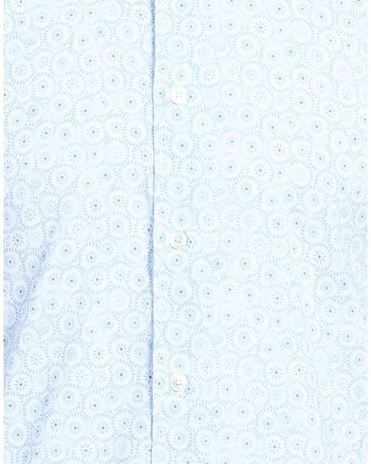 Fedeli Blue Shirts for men