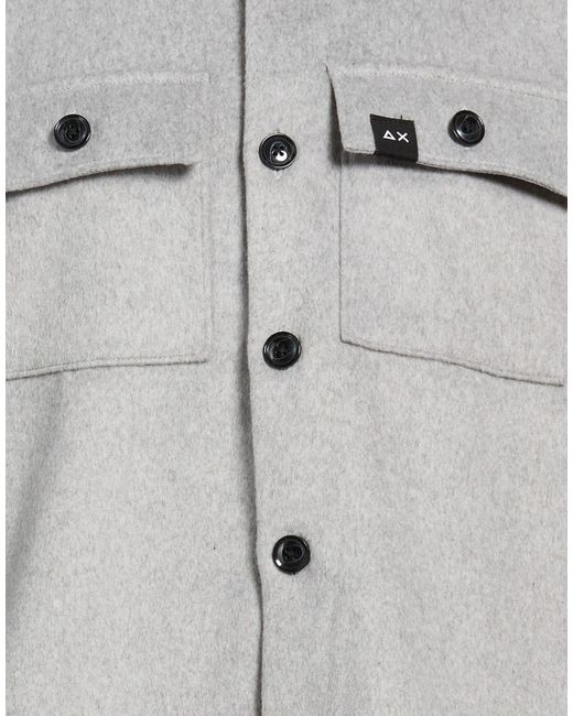 Sun 68 Gray Jacket for men