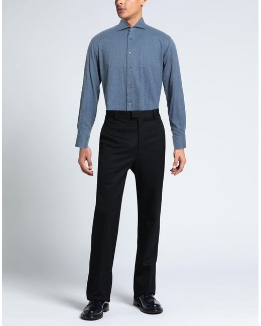 Orian Blue Shirt Cotton for men