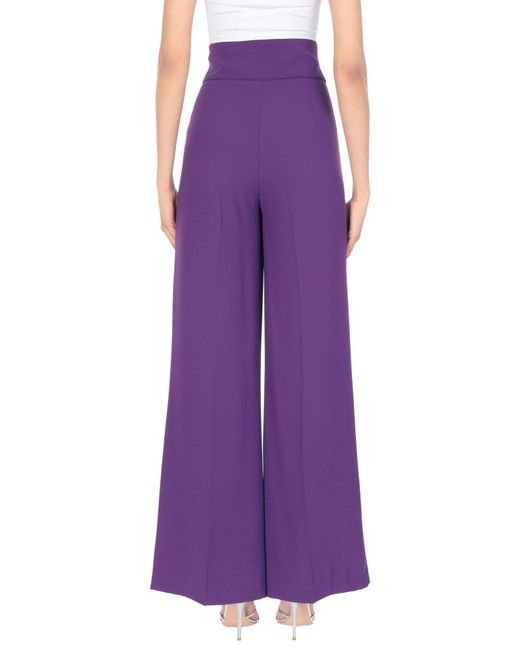 DIVEDIVINE Purple Pants Polyester