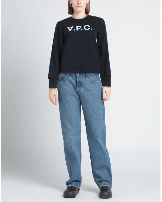 A.P.C. Black Sweatshirt
