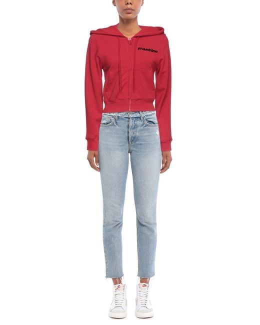 Moschino Red Sweatshirt