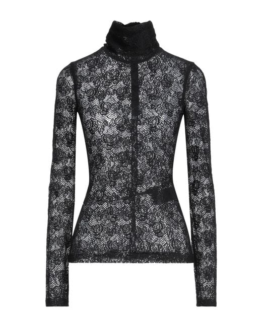 Liviana Conti Black Top Metallized Polyamide, Lyocell