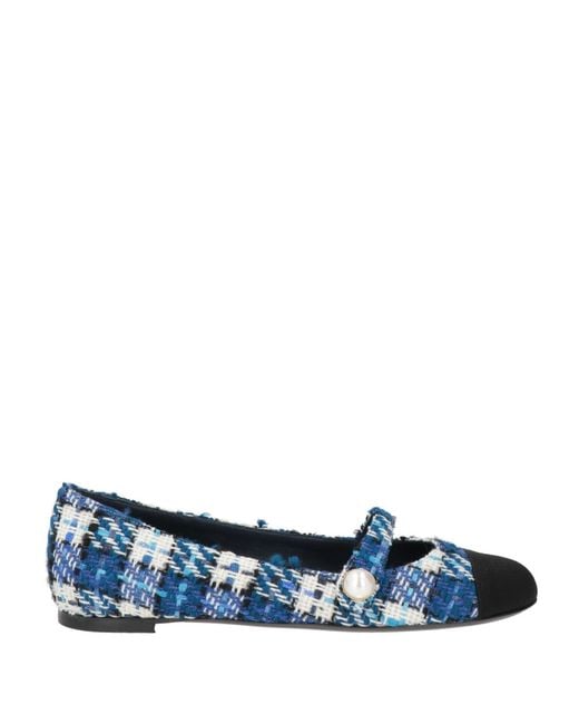 Roberto Festa Blue Ballet Flats