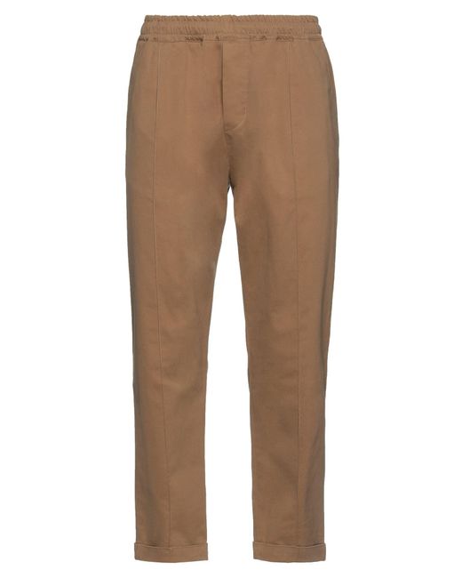 GOLDEN CRAFT 1957 Natural Khaki Pants Cotton, Elastane for men