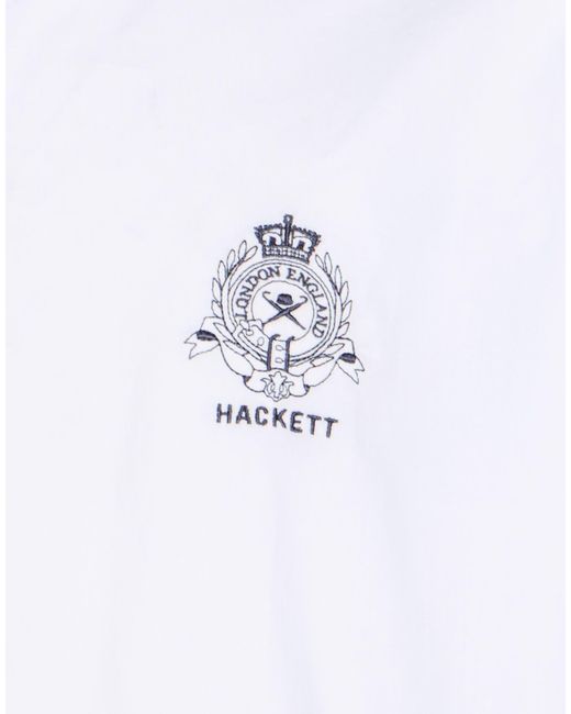 Hackett White Shirt Cotton, Elastane for men