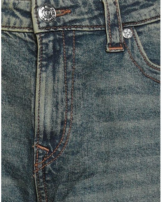 True Religion Gray Jeans Cotton, Elastane