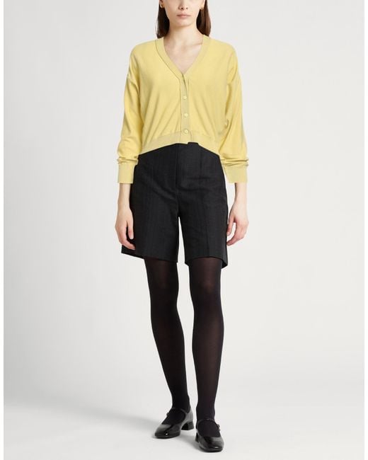 Antonelli Yellow Cardigan Cotton