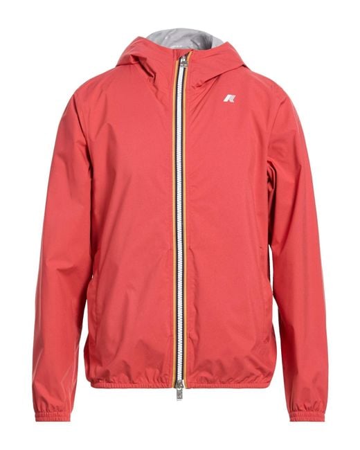 K-Way Red Jacket for men
