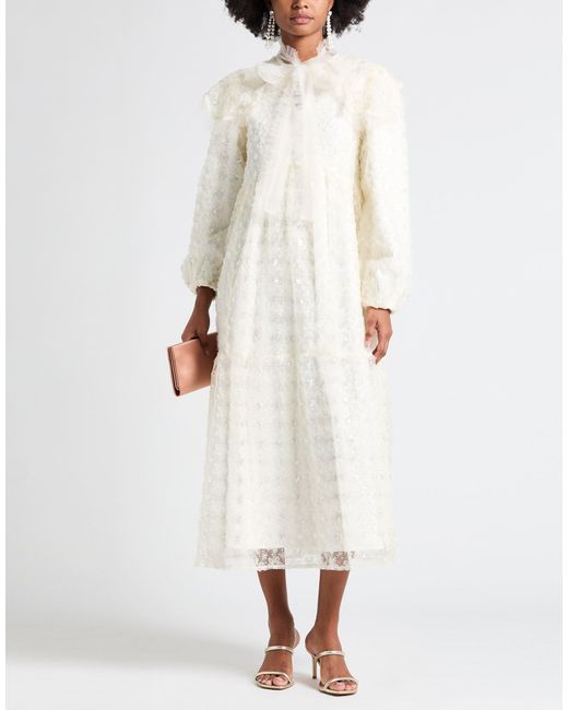 Sister Jane White Midi Dress