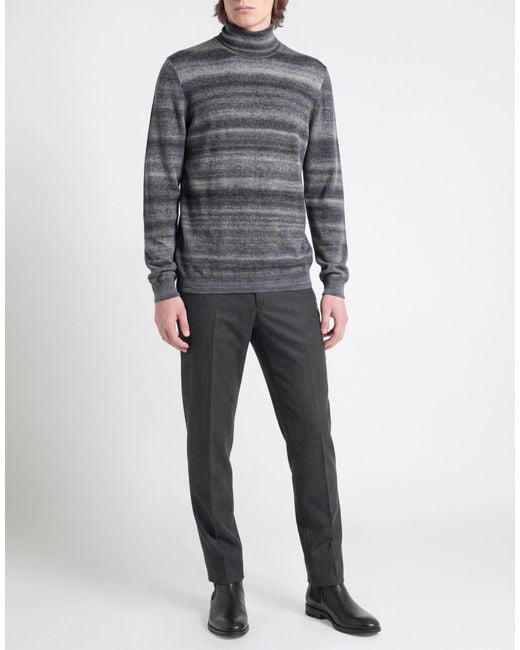 Fedeli Rollkragenpullover in Gray für Herren