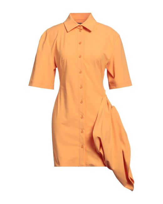 Jacquemus Orange Mini Dress