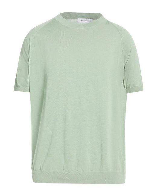 PAOLO RAGAZZINI Green Sweaters for men