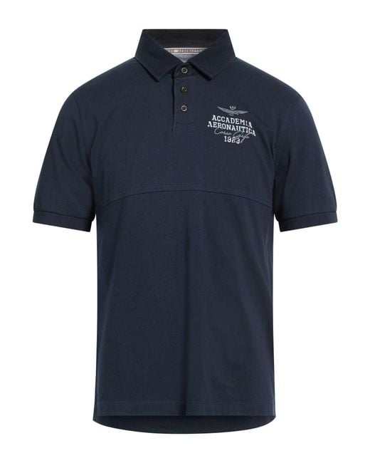 Polo Aeronautica Militare pour homme en coloris Blue