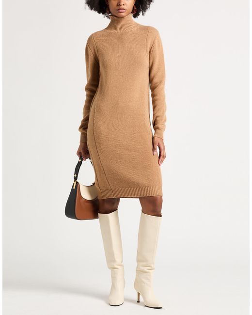 Drumohr Natural Midi Dress