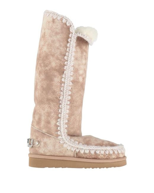 Mou White Boot