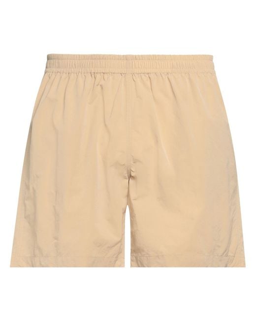 Thom Browne Natural Shorts & Bermuda Shorts Polyester for men