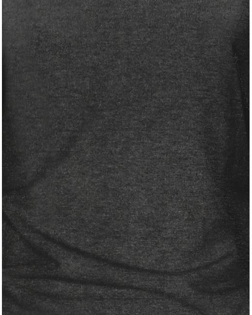 Patrizia Pepe Black T-Shirt Viscose, Polyester, Polyamide, Elastane