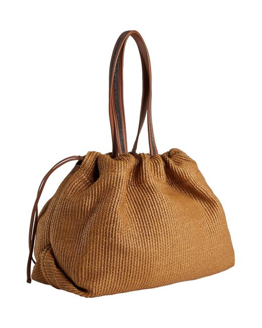 Brunello Cucinelli Brown Shoulder Bag