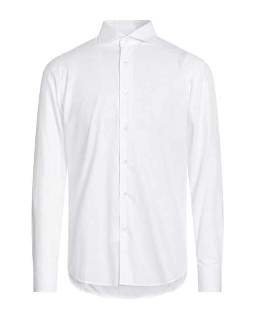 Emanuel Ungaro White Shirt Cotton for men
