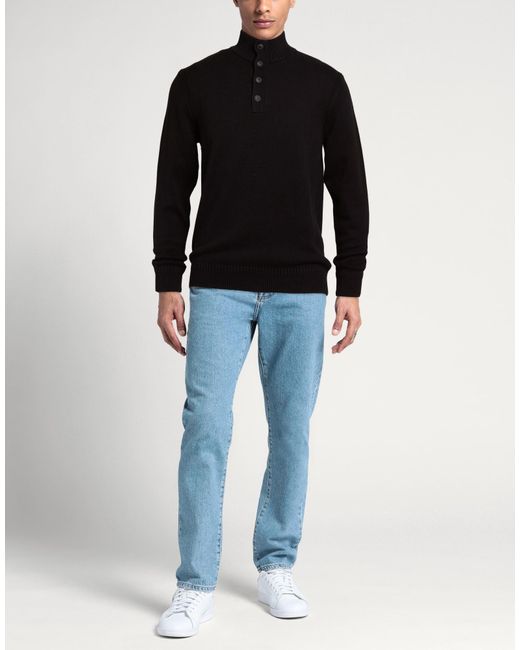 Diktat Black Turtleneck for men