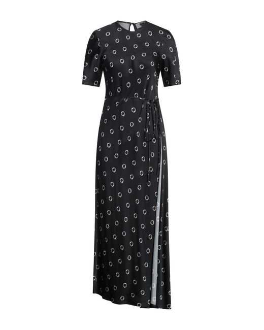 MSGM Black Maxi-Kleid