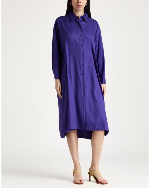 Niu Purple Midi Dresses