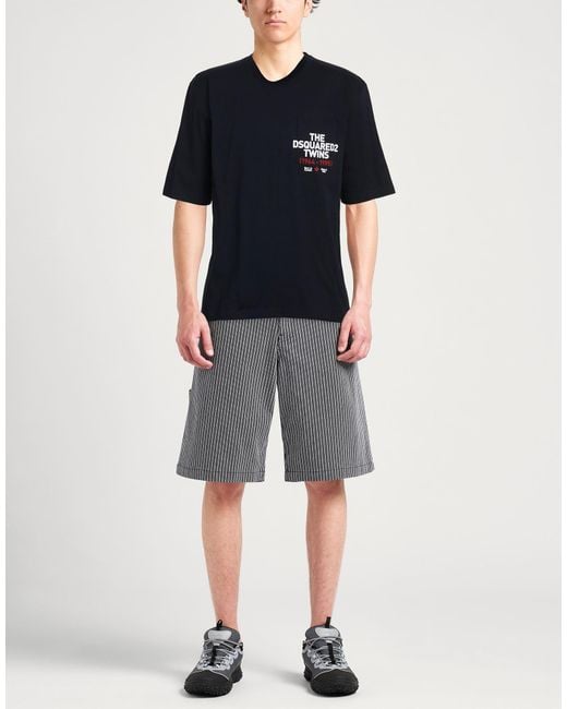 Camiseta DSquared² de hombre de color Blue