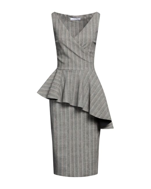 La Petite Robe Di Chiara Boni Gray Midi Dress